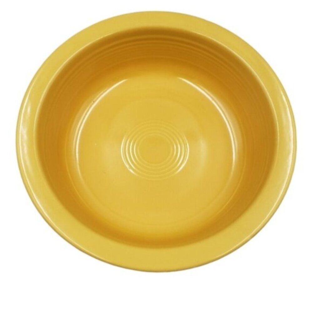 Fiesta Yellow 8.5 Inch Nappy Bowl Serving Vegetable